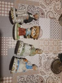 lotto statuine ceramica