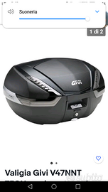 bauletto GIVI V-47 NNT carbon-look NUOVO!!!!!