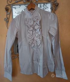 Camicia con rouches