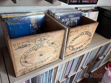 Cassetta in legno vintage