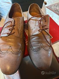 Scarpe vera pelle lion driver