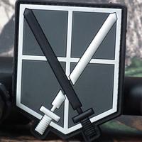 Patch distintivo Attack on Titan Attacko dei Gigan