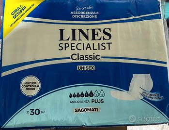 Pannoloni Lines Specialist Unisex Taglia L