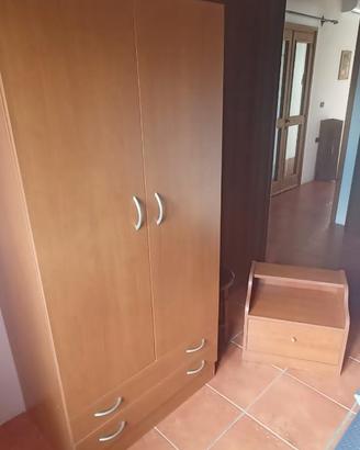 Armadio a 2 ante con cassetti
