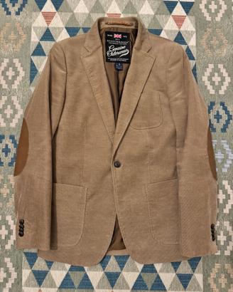 SCOTCH AND SODA giacca velluto cammello S