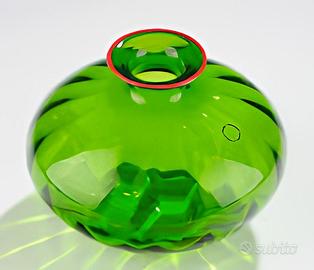 Vaso monofiore Venini anno 2003 vetro di Murano