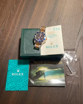 ROLEX SUBMARINER 16613 PURPLE