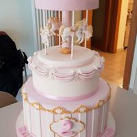 Torta finta scenografica