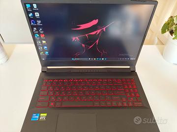 Laptop Gaming MSI Katana GF66 - i7, RTX 3050, 1TB 