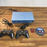 PS2 Aqua Blue Limited Edition