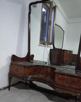 Camera da letto completa anni ‘60 in legno di radi