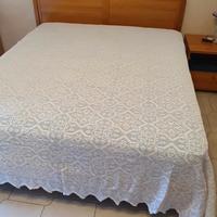 Coperta matrimoniale ad uncinetto 