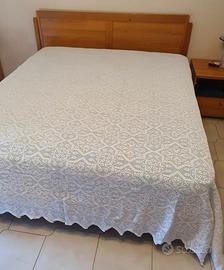 Coperta matrimoniale ad uncinetto 