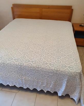 Coperta matrimoniale ad uncinetto 