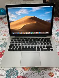 MacBook Pro 13* retina SSD 500/RAM 8 Batt. Nuova