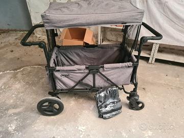 PASSEGGINO 3 POSTI  MARCA JEEP TOP  COME NUOVO 