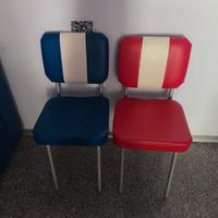 sedie stile dinner americano 