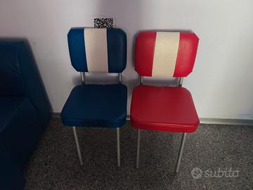 sedie stile dinner americano 