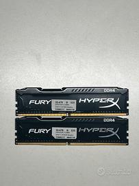 ram ddr4 hyperx 16gb (8+8)