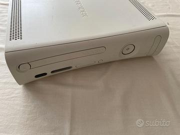 Console XBOX 360 bianca + 4 giochi originali