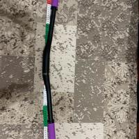 Manubrio bici Zoom con manopole viola