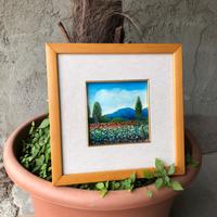 Quadro paesaggio estivo