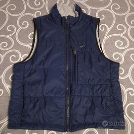 Gilet Nike reversibile (S) blu/bianco reversibile