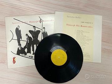 SPANDAU BALLET THROUGH THE BARRICADES VINILE 33