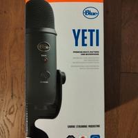 MICROFONO BLUE YETI COME NUOVO