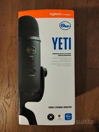 MICROFONO BLUE YETI COME NUOVO