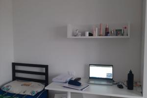 Bed in a Double Room For a Girl