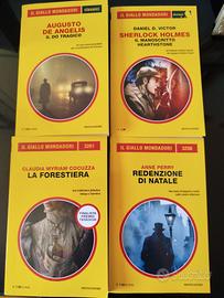 4 romanzi nuovi della collana Il Giallo Mondadori 