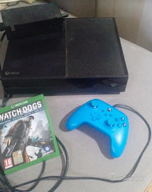 Consolle Xbox One con joistick e gioco