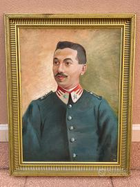 Quadro, tela ad olio, periodo 1^ guerra mondiale