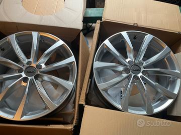 COPPIA CERCHI MAK WOLF 18” SILVER