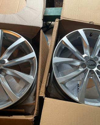 COPPIA CERCHI MAK WOLF 18” SILVER