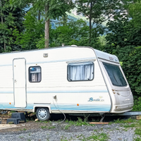 Roulotte caravelair 426 in campeggio a Entraque