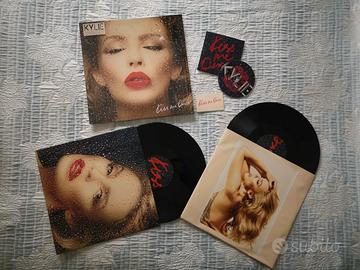Kylie Minogue Kiss me Once LP CD 33" Vinile Doppio