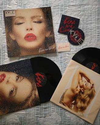 Kylie Minogue Kiss me Once LP CD 33" Vinile Doppio