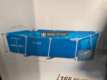 Piscina fuori terra 3x2m , altezza 66cm