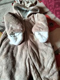 tuta intera bambino 6 mesi  "morbida "