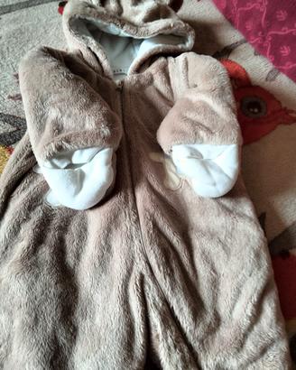 tuta intera bambino 6 mesi  "morbida "