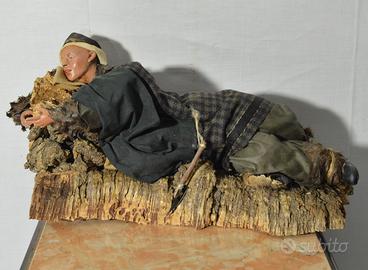 Benino / dormiente per presepe napoletano 40 cm