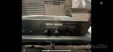 Amplificatore BGW 6500 SE Professionale da studio
