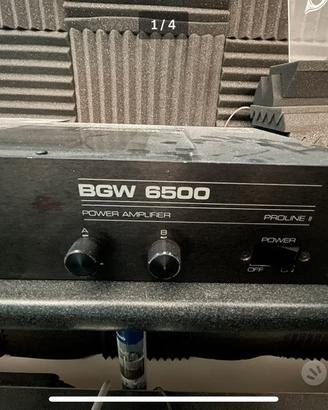 Amplificatore BGW 6500 SE Professionale da studio