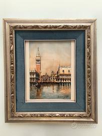 Dipinto - Scuola Italiana ( XX )- Canal Grande