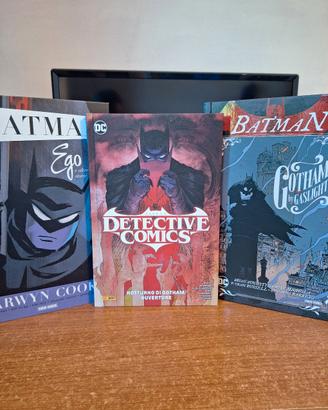 Lotto 3 volumi cartonati Panini Comics DC Batman