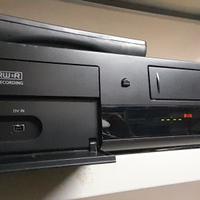 DVD RECORDER VHS COMBO DUBBING RIVERSAGGIO VHS DVD