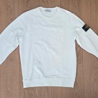 Felpa Stone Island originale bianca – taglia M