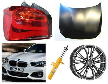 Bmw Serie 1 cofano musata assetto parafango 15-19
